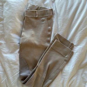Tan ARIAT riding breeches youth size: 10